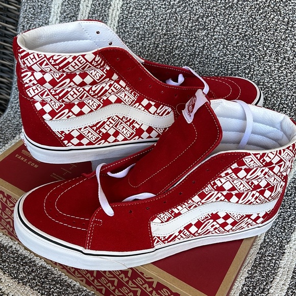 Vans Sk8-Hi Chilli Pepper Racing Red WMNS - Picture 10 of 16